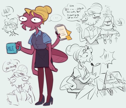 Let's Introduce Teresa, Bill's Personal Therapist At Teraprisma (the Designs Here Are The First Ones