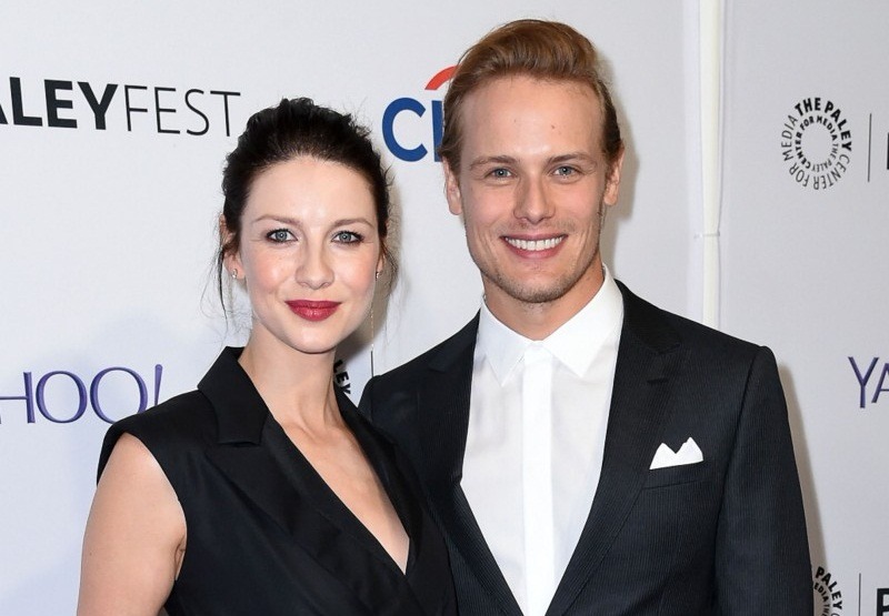 creag-an-fhitich:  She and Sam Heughan absolutely lit up the screen with fireworks.~