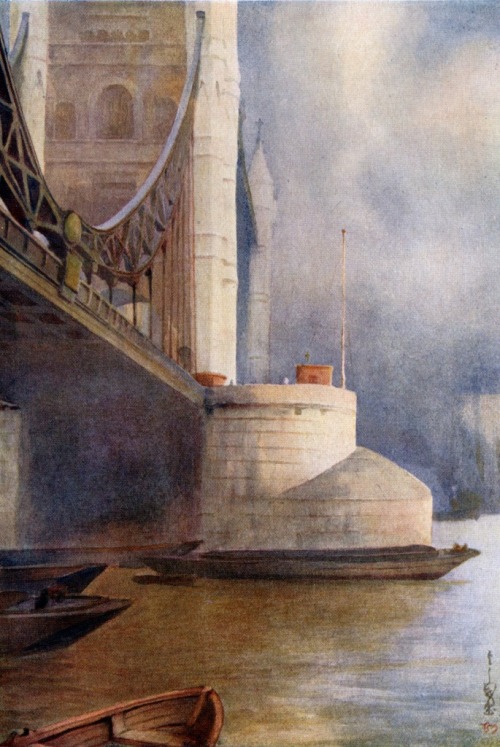 Tower Bridge. Arthur Ransome.