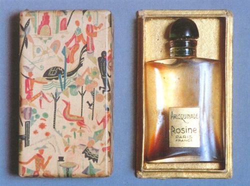 ein-bleistift-und-radiergummi:Les Parfums de Rosine by Paul Poiret’s daughter Rosine Poiret.Antinea 