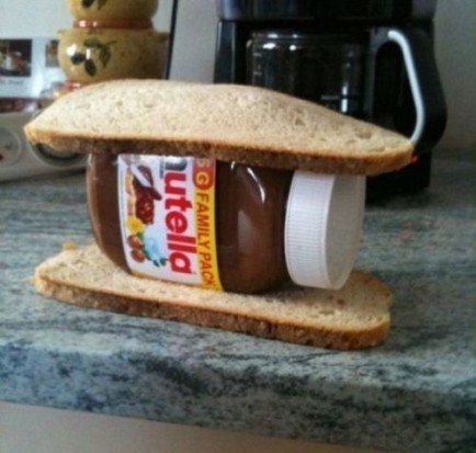 Nutella. On We Heart It - Http://weheartit.com/entry/89024922