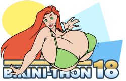 wwtheverycoolonlineguy:   Looks like it’s time for the third annual hyper-busty bikini festival!  During July you can get following discounts:  Full body - 10$ OFFWaist-up - 5$ OFF  As usual, the only condition is - character(s) in the commissioned