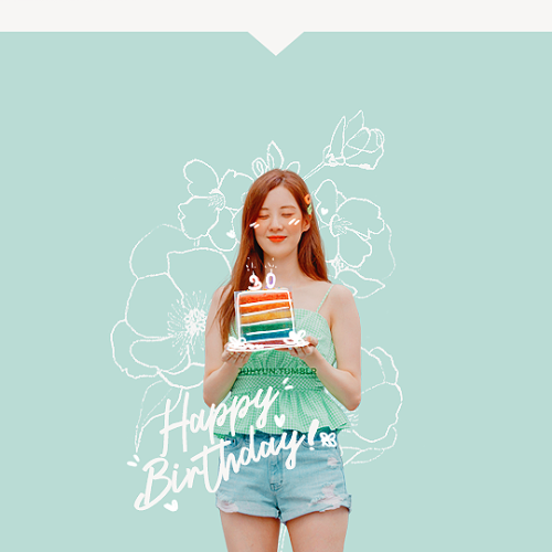 juhyun:happy birthday to my sweet potato that i love with all my heart, seo juhyun!  ♡#OurPrideSeohy