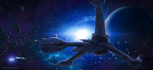 alienspaceshipcentral:  bellatorinmachina:  by Antonis Karidis  If you like these posts I think you might like our Youtube Channel if you want more to see, Hope you Enjoy