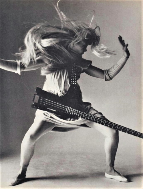 moredarkthanshark:Talking Heads’ bassist, Tina Weymouth