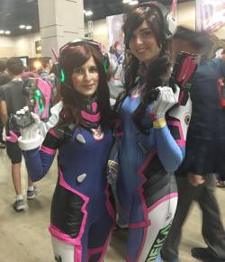 wendyrochellea:  Double D.Va 😘💕 I love the suit I made but I’d really like to get one of these printed suits as well. If anybody can point me in the direction on where to buy one, that would be great. Also please tag the cosplayer if you know