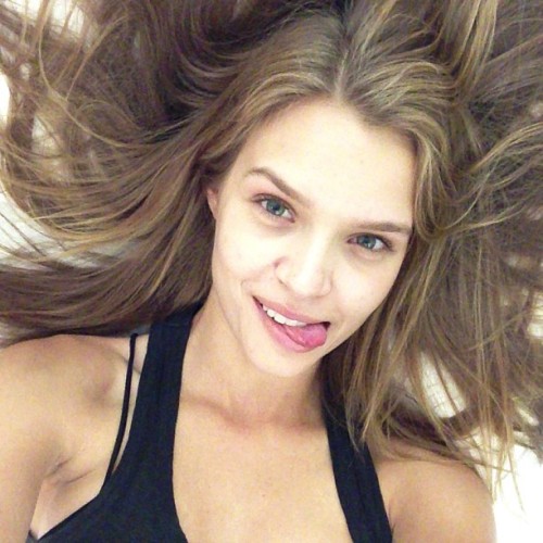 Josephine Skriver via her Instagram. (August 2013)