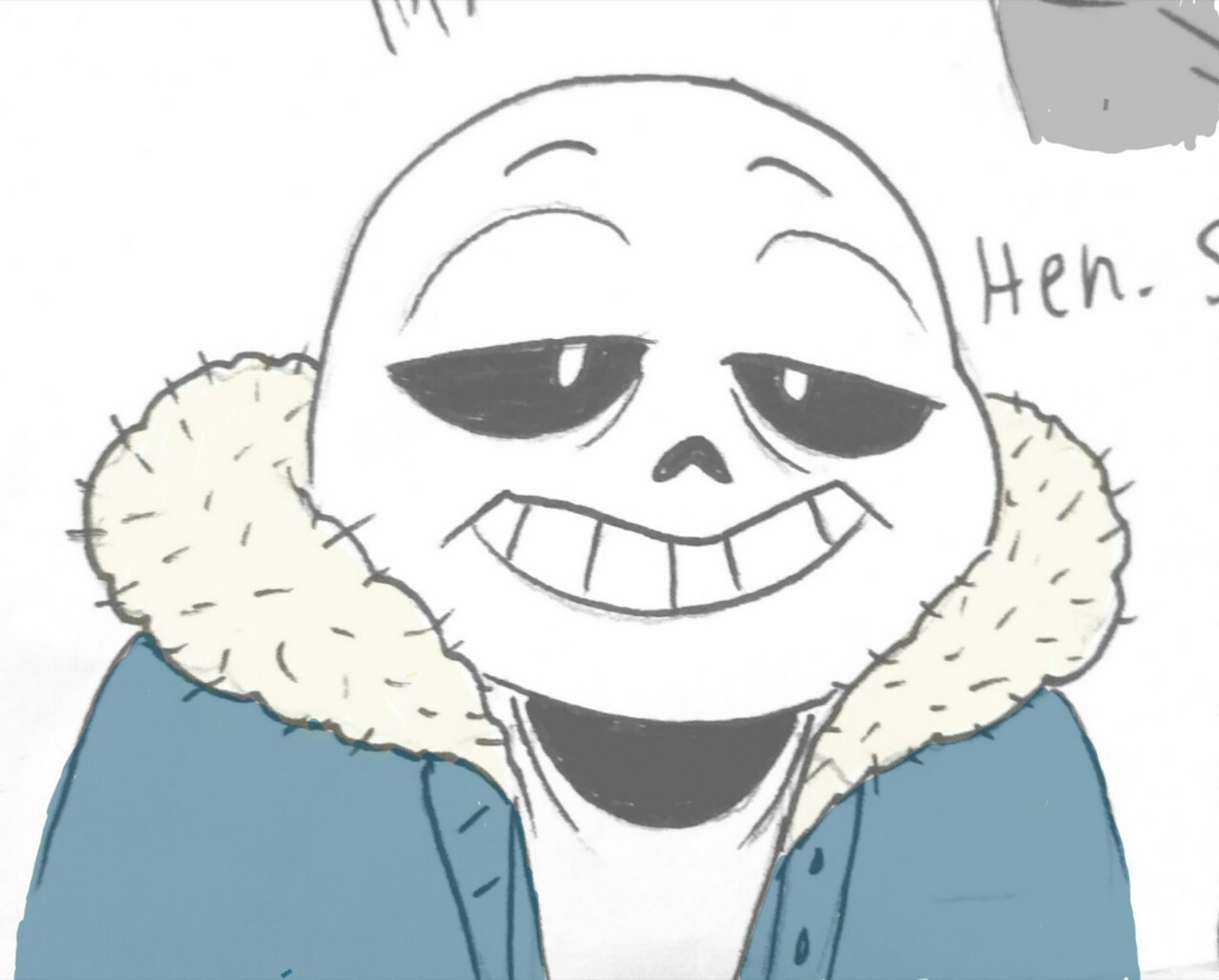 audriennemaiosborne:  SANS THE SKELEPUN  wait sorry SKELETON (you punks better appreciate