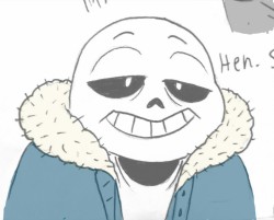 audriennemaiosborne:  SANS THE SKELEPUN  wait sorry SKELETON (you punks better appreciate this I got carpal tunnel syndrome from all that colouring)  