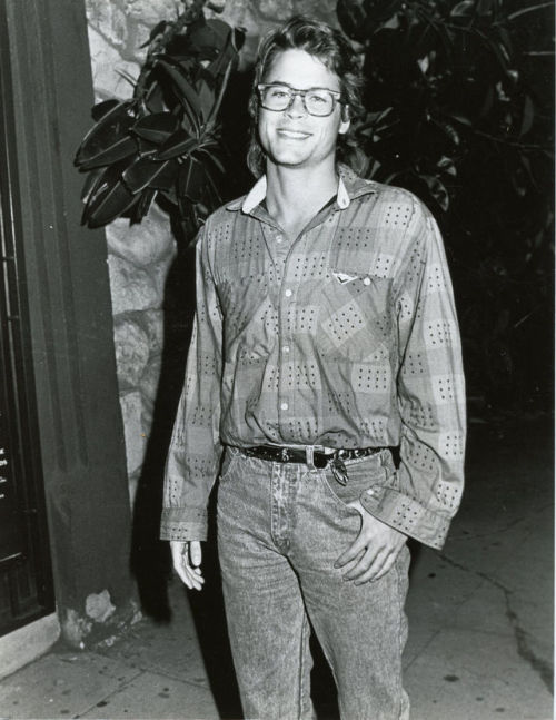 ohmy80s:Rob Lowe ft. 80’s glasses