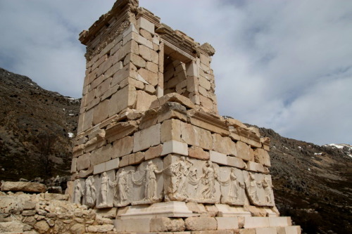 classicalmonuments: Heroon at Sagalassos Sagalassos, Turkey 27 BCE – 17 CE 14 m. high The Hero