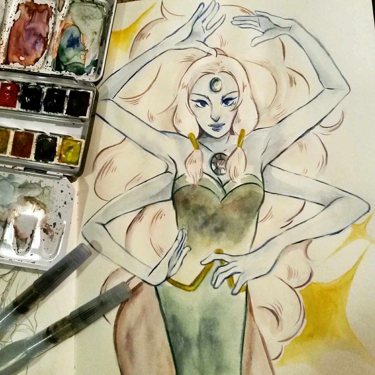 cellyfish-art:  Opal is amazing ♡♡ 