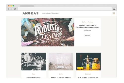 betype:  Angkas: Celelbrating the Craft of Filipino Artisans by Serious Studio