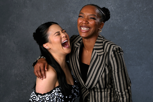 sincerely-jane:Kelly Marie Tran &amp; Naomi Ackie photographed by Chris Pizzello