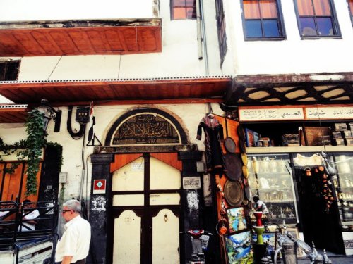 Bab Sharqi, Old Damascus, Syria. July 2011 الشارع المستقيم، باب شرقي في دمشق القديمة‎ 