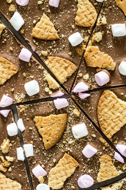 daily-deliciousness:S'mores chocolate bark OMG this can’t happen!!!!! STOP IT!!!!