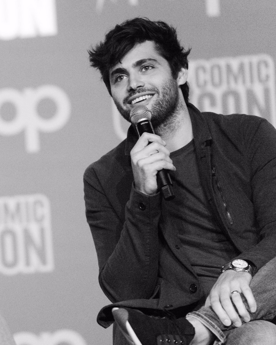 Matthew Daddario during his panel at Oz Comic Con... : Matthew Daddario ...