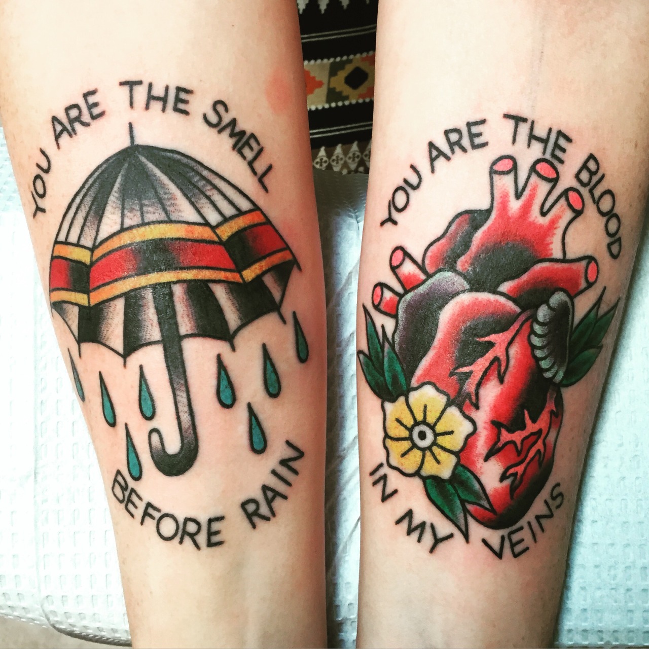 fuckyeahpoppunktattoos:
“ “Submitted by dropdeadkenz.
”
My Brand New tattoo!
”