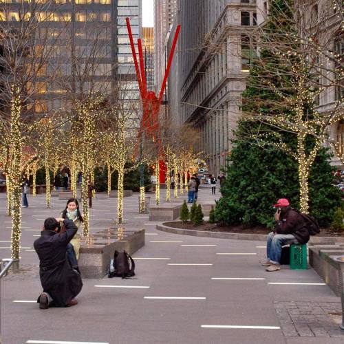 Zuccotti Park (formerly Liberty Plaza Park), Lower Manhattan, New York City. #zuccottipark #manhattan
