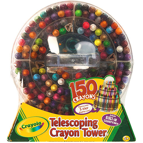 genderoftheday:  Today’s Gender of the day is: Crayola Telescoping Crayon Tower