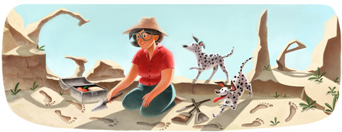 pbsthisdayinhistory:  stuffmomnevertoldyou:  10 Women Google Doodles You Might Not Recognize Google vice president Megan Smith has said she wants to use Google Doodles to highlight notable — though often overlooked — women in science and technology.
