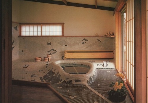 abacastore:From Bath Design, 1986 #GeorgeNakashima #interiors #abacaspacewww.instagram.com/p