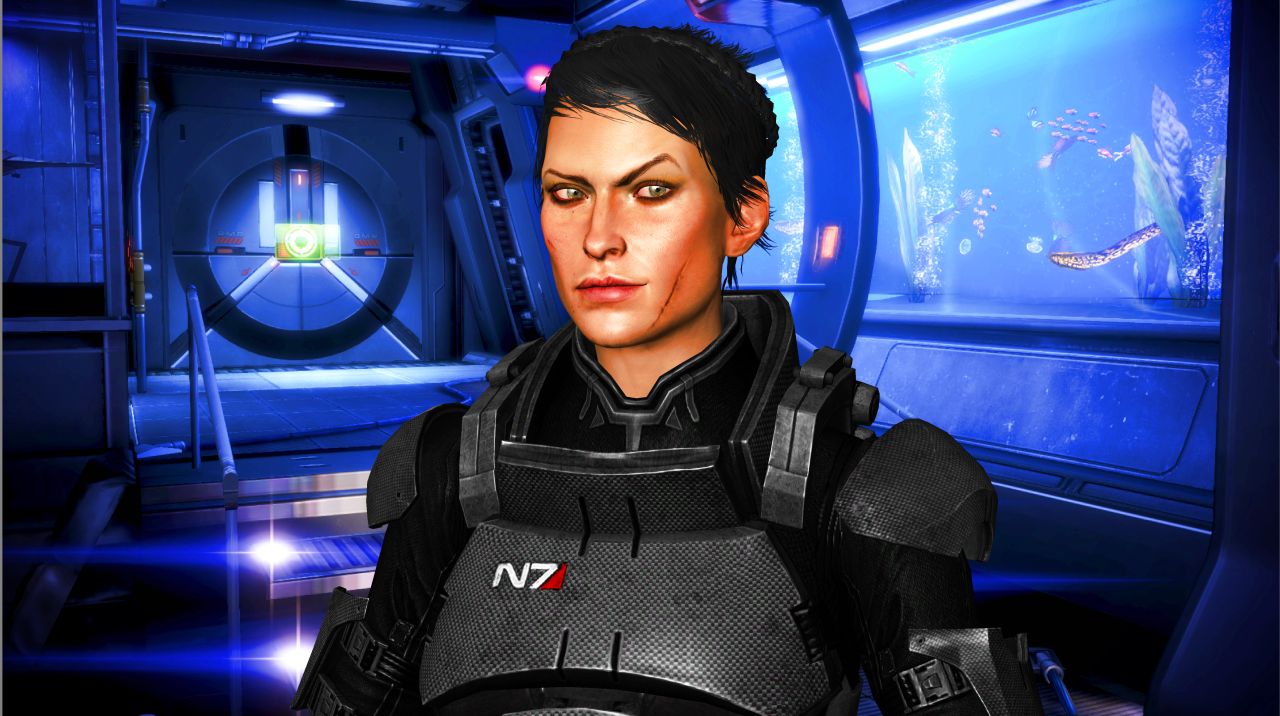 Well With Cassandra also owend By (BioWare ) i thought i do an render of Her as an