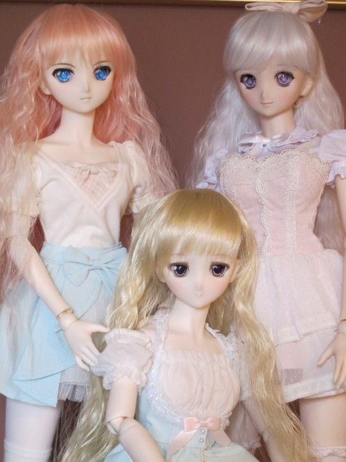 Tempest, Mercy and Merit (Volks Dollfie Dream Saber Alter II, DDH-06 and Lucy Maria Misora I)