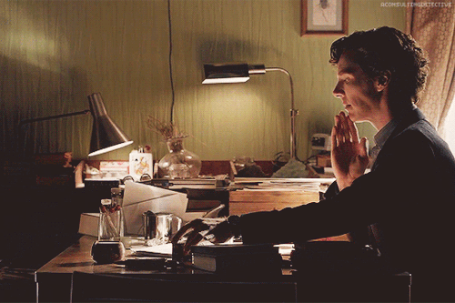 aconsultingdetective:Gratuitous Sherlock GIFsHigh-functioning sociopath… with your number.