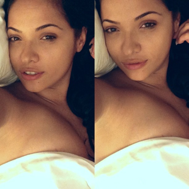 stephsdope:  Big head/sleepy brows 😒 lol #nofilter #GN ✌ 