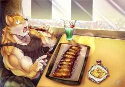 Meat TimeArtist:  BooBoo34    On FA  