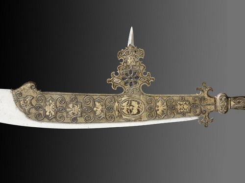 Fauchard for the guard of Cardinal Scipione Borghese, dated 1605.from The Philadelphia Museum of Art