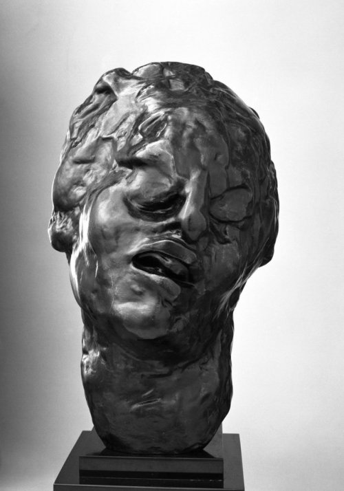 This bronze bust was originally created for Rodin’s Monument to Victor Hugo as part of an allegorica