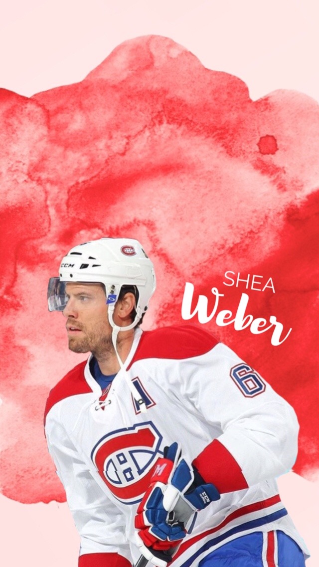 Download Shea Weber in Action on Ice Wallpaper