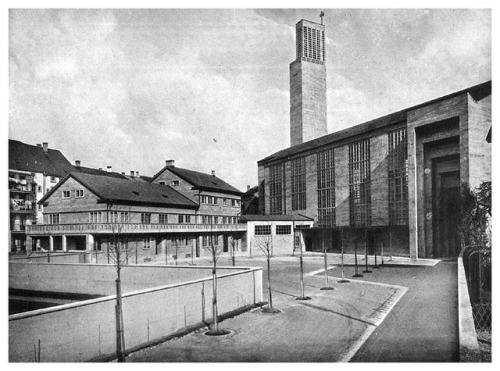 elarafritzenwalden: ‘Antoniuskirche Basel’, Catholic Church St. AntonBasel, Switzerland;