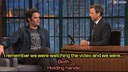 latenightseth:  You weren’t the only one crying that night, Bill!