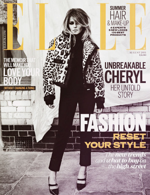 cheryl–cole:

Cheryl on the August Cover of ELLE Magazine. #cheryl#cheryl cole#cheryl tweedy#push10#cover#photoshoot