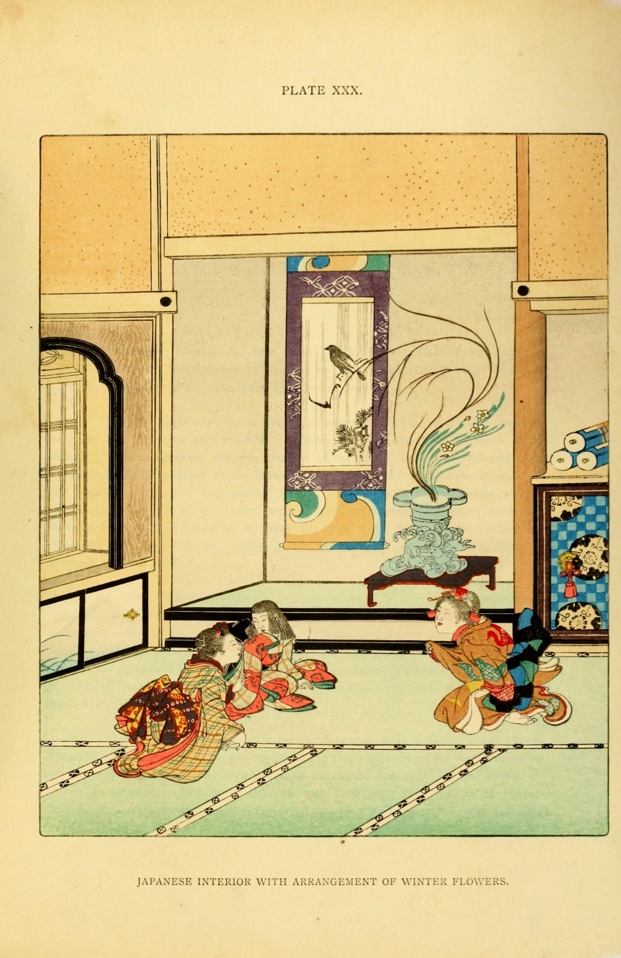 wapiti3:  The floral art of Japan : being a second and revised edition of the flowers