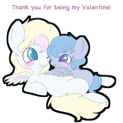 ask-inkieheart:   Thank you for being my valentine, miss inkie!  It was an honor, bubbley ♥  &lt;333