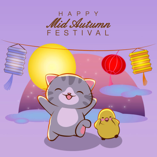 Happy mid-autumn festival! The moon is believed to be the fullest and brightest on this day.