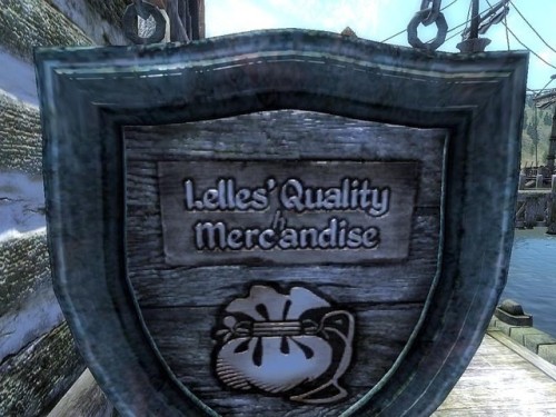 uesp:Pictured: A sure sign that a business only provides goods of the highest quality.