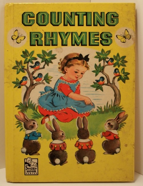 Counting Rhymes. Whitman Publishing Co., Racine, Wis, 1947. Illustrated by Rachel Taft Dixon.Ten Lit