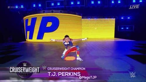 delusionalheel:  TJ PERKINS WINS FOR BEST ENTRANCE OF ALL TIMEHOLY. SHIT.