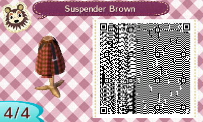 otterscallops:  Basic Plaid Shirt with SuspendersI decided to upload the (crappy) outfit I made for my mayor in case anyone else is struggling, like I was, to find a simple plaid shirt with suspenders. I hope this can help someone!If you’d like any