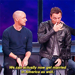 endingthemes:  James McAvoy and Michael Fassbender