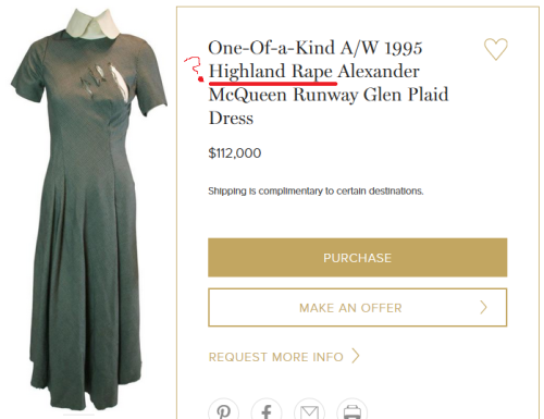 can anyone tell me why the absolute fuck this is a thing?The description just says, “A/W 1995 Highla