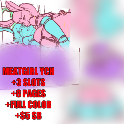 slimshod:  Meatgirl &amp; Participant YCH Auction is OPEN! The LAST meatgirl &amp; participa