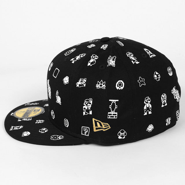 8bitchick:  it8bit:  Super Mario Caps Available in White or Black at Cap Collector.