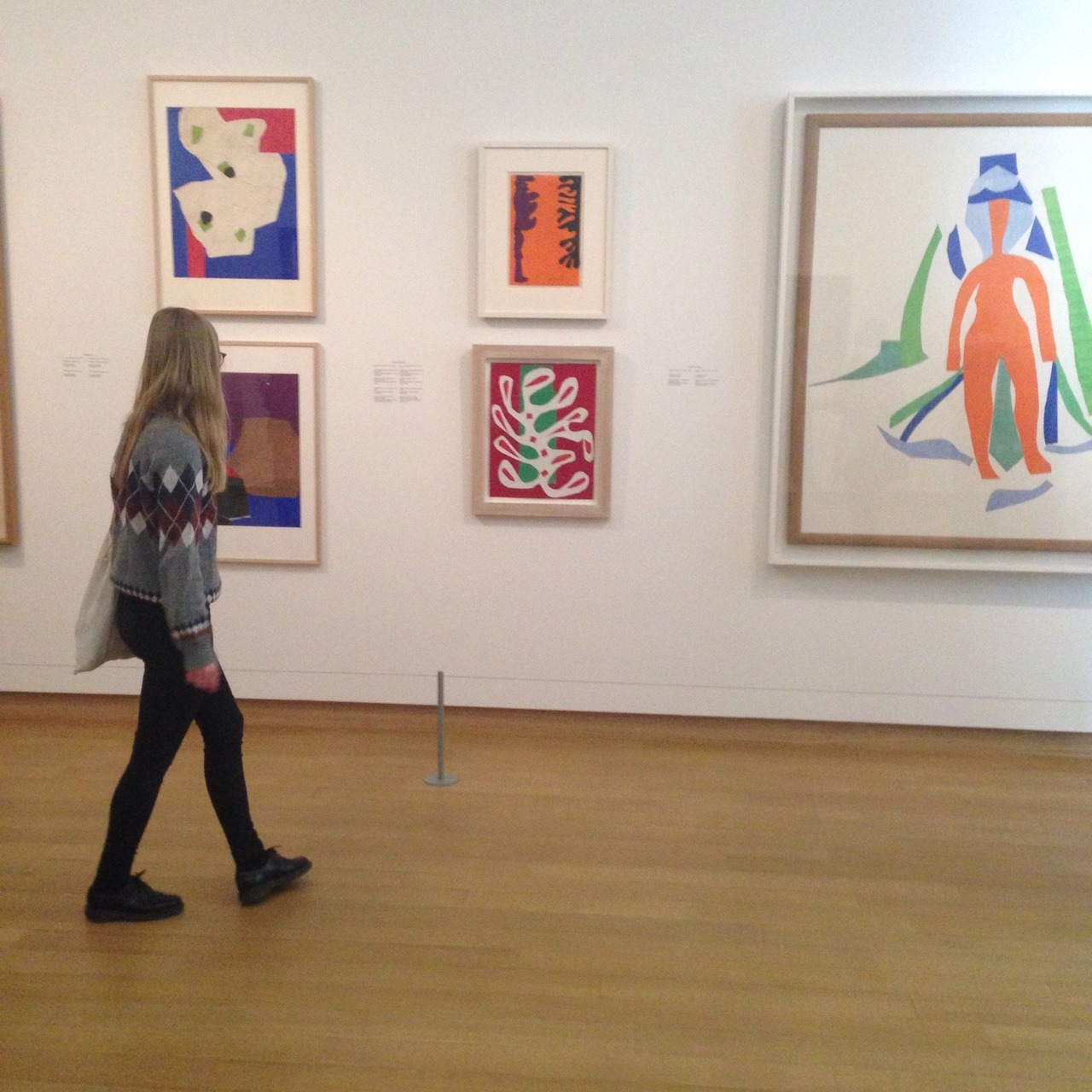 thrivens:  Anne and I went to the stedelijk museum and I had a really good time