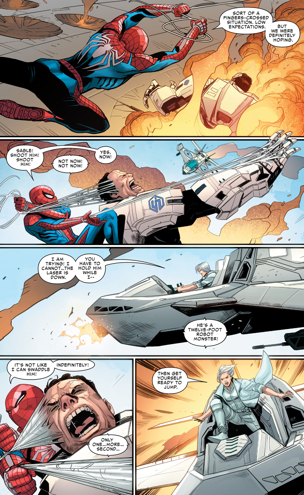 A blog dedicated to all your favorite moments — Marvel's Spider-Man: The  Black Cat Strikes #5...
